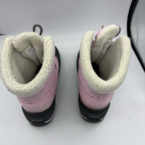 Columbia Snow Boots Womens Size 9 Cascadian Trinity Pink Insulated Winter C - Picture 5 of 9